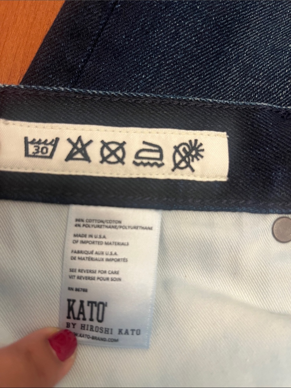 Hiroshi Kato THE HAMMER STRAIGHT - LAURYN Sz 29 - Picture 4 of 11